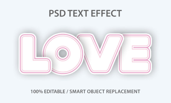 Download Text Effect Love Paper Premium - Love paper Collection