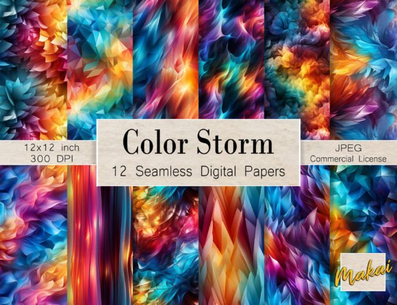 Download Modern 3D Rainbow Seamless Patterns - Modern Collection