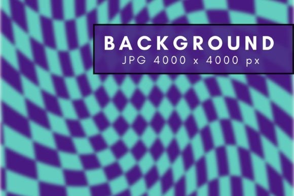 Download Blue Checkered Retro Groovy Background - Groovy Collection