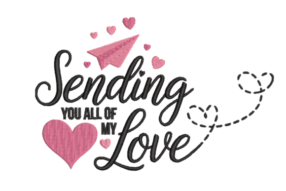 Download Sending My Love Paper Airplane - Love paper Collection
